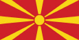 Ex-República Yugoslava de Macedonia Bandera nacional